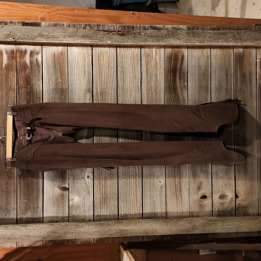 Dry Creek Designs Ultra Suede Chaps and pants Size